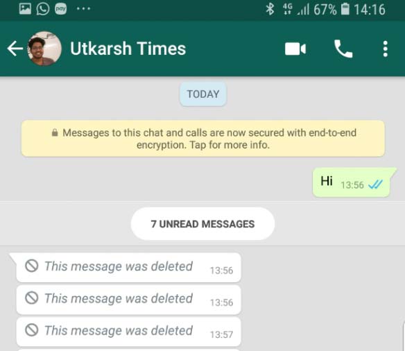 Recuperare la cronologia completa dei messaggi dei numeri di account WhatsApp | WaHacker